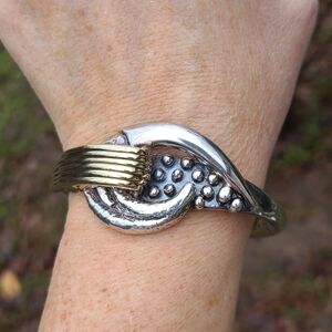 Unique Sterling 925 Cuff Bracelet